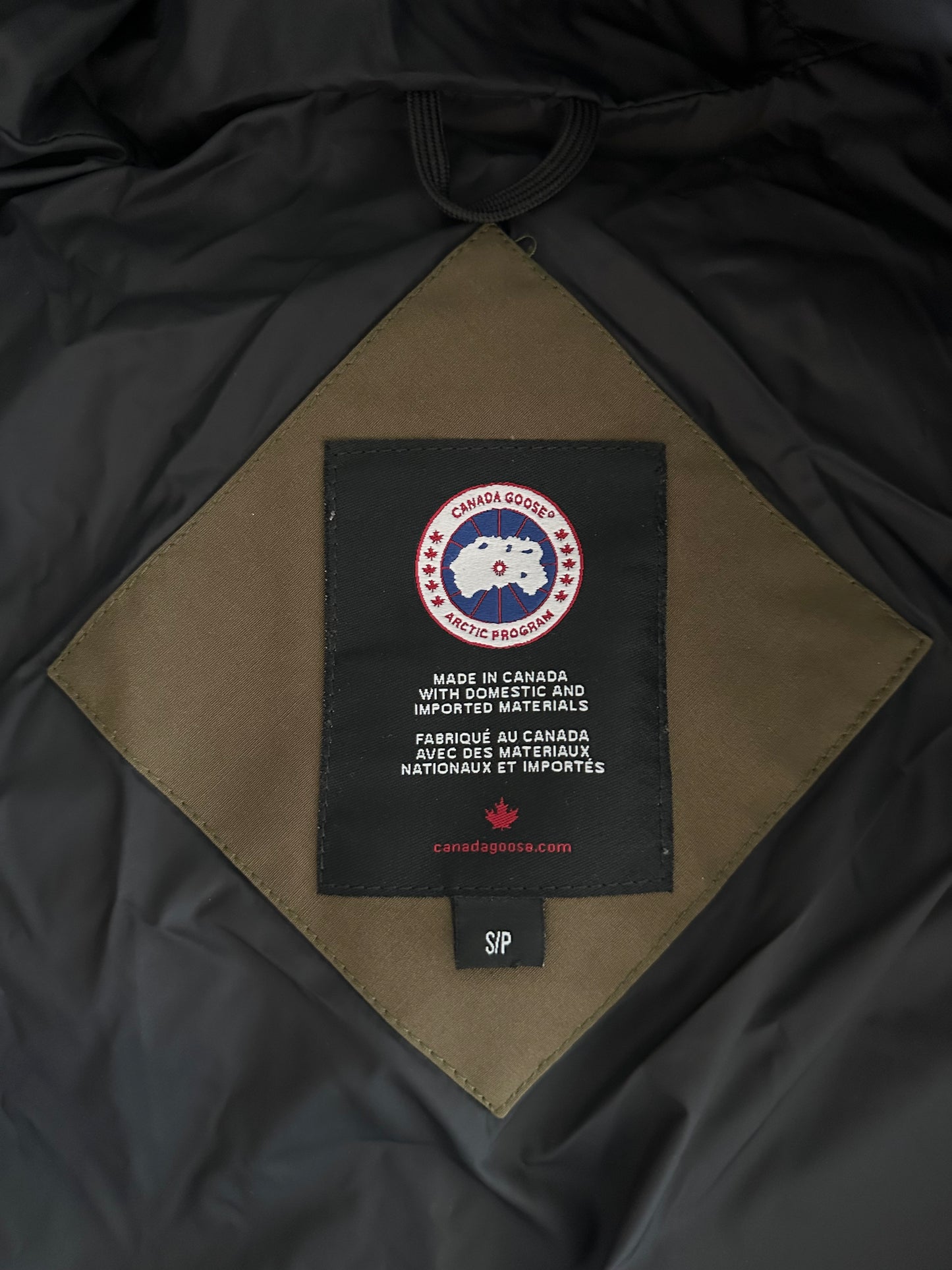 Canada Goose Military Green Carson Men's Jacket