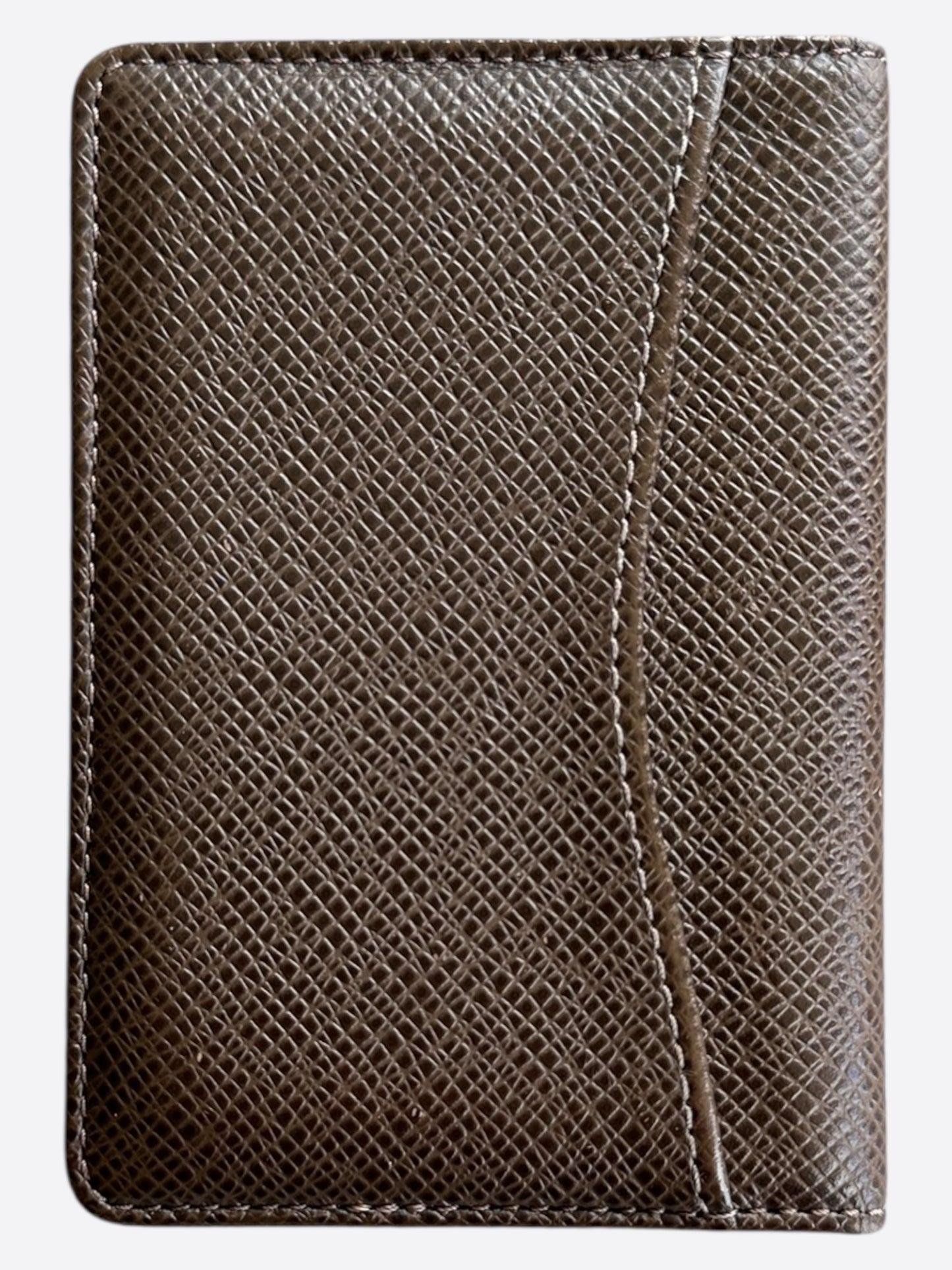 Louis Vuitton Brown Taiga Pocket Organizer