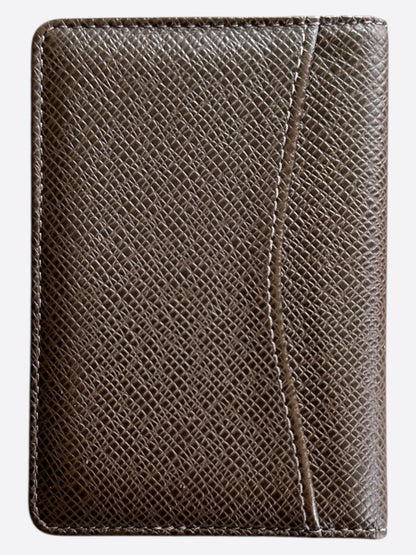 Louis Vuitton Brown Taiga Pocket Organizer