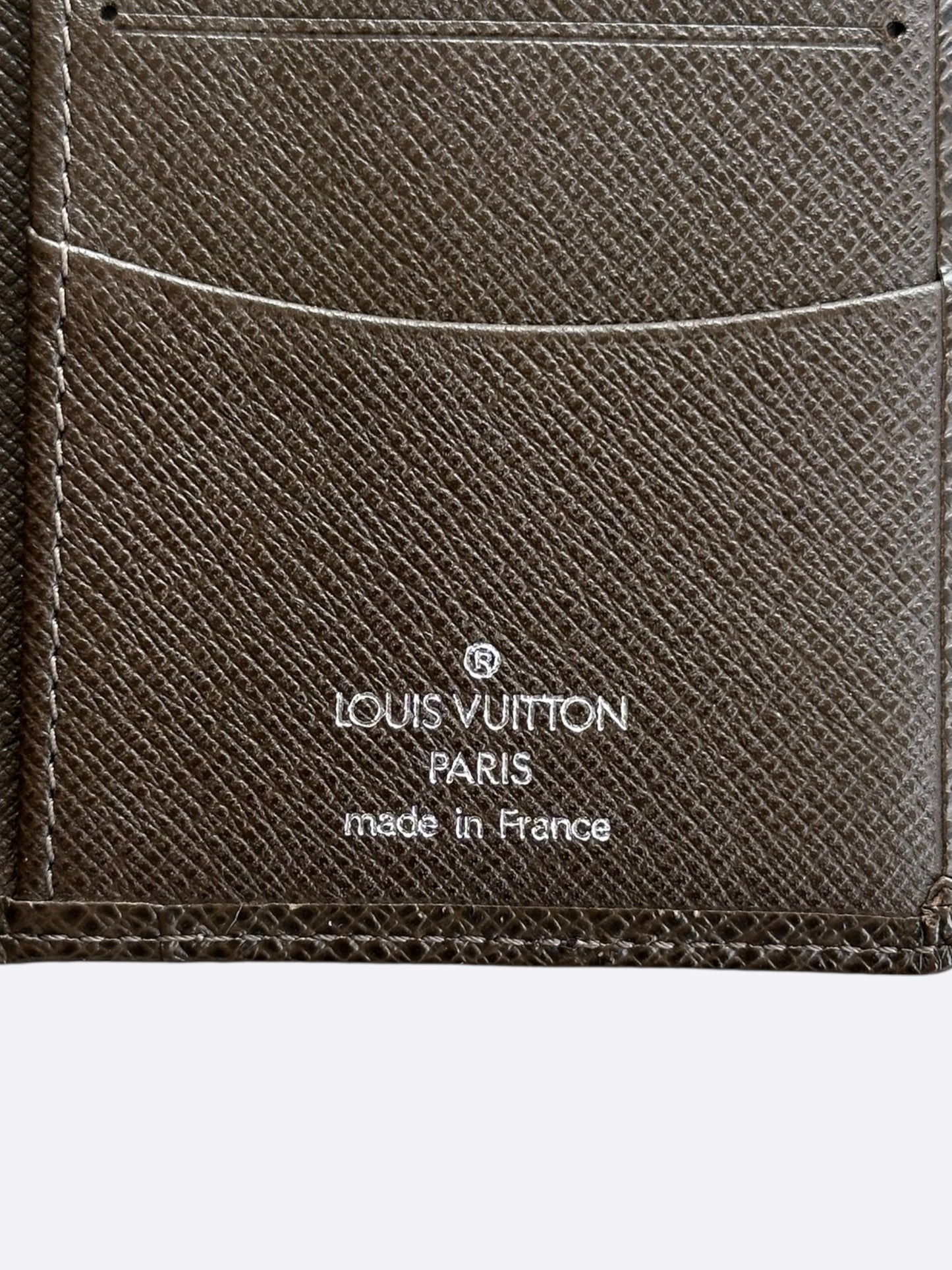Louis Vuitton Brown Taiga Pocket Organizer