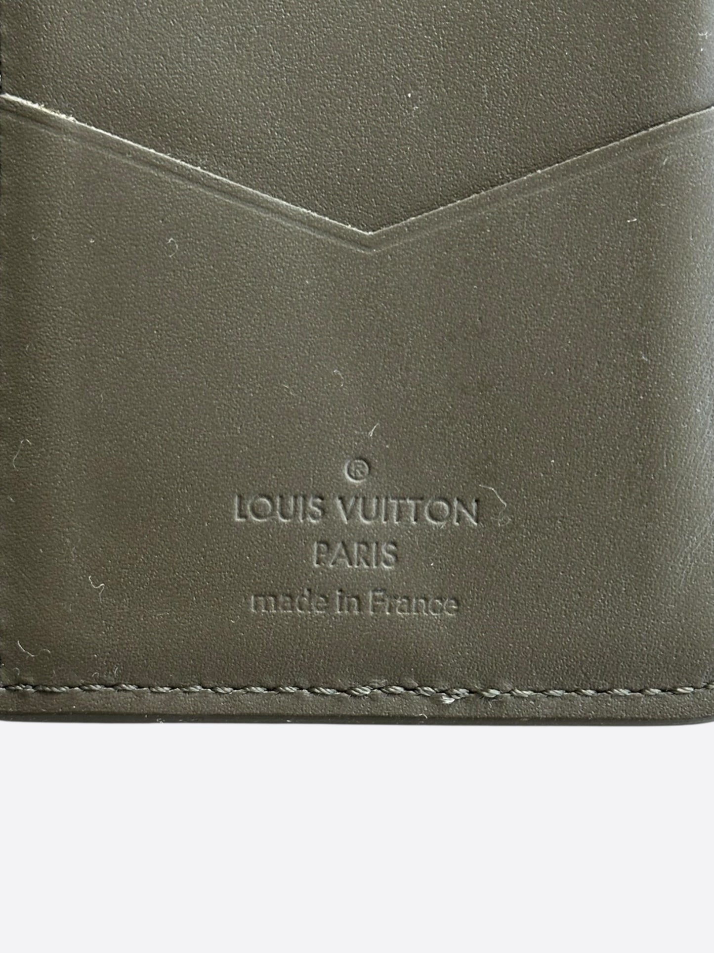 Louis Vuitton Olive Aeogram Pocket Organizer