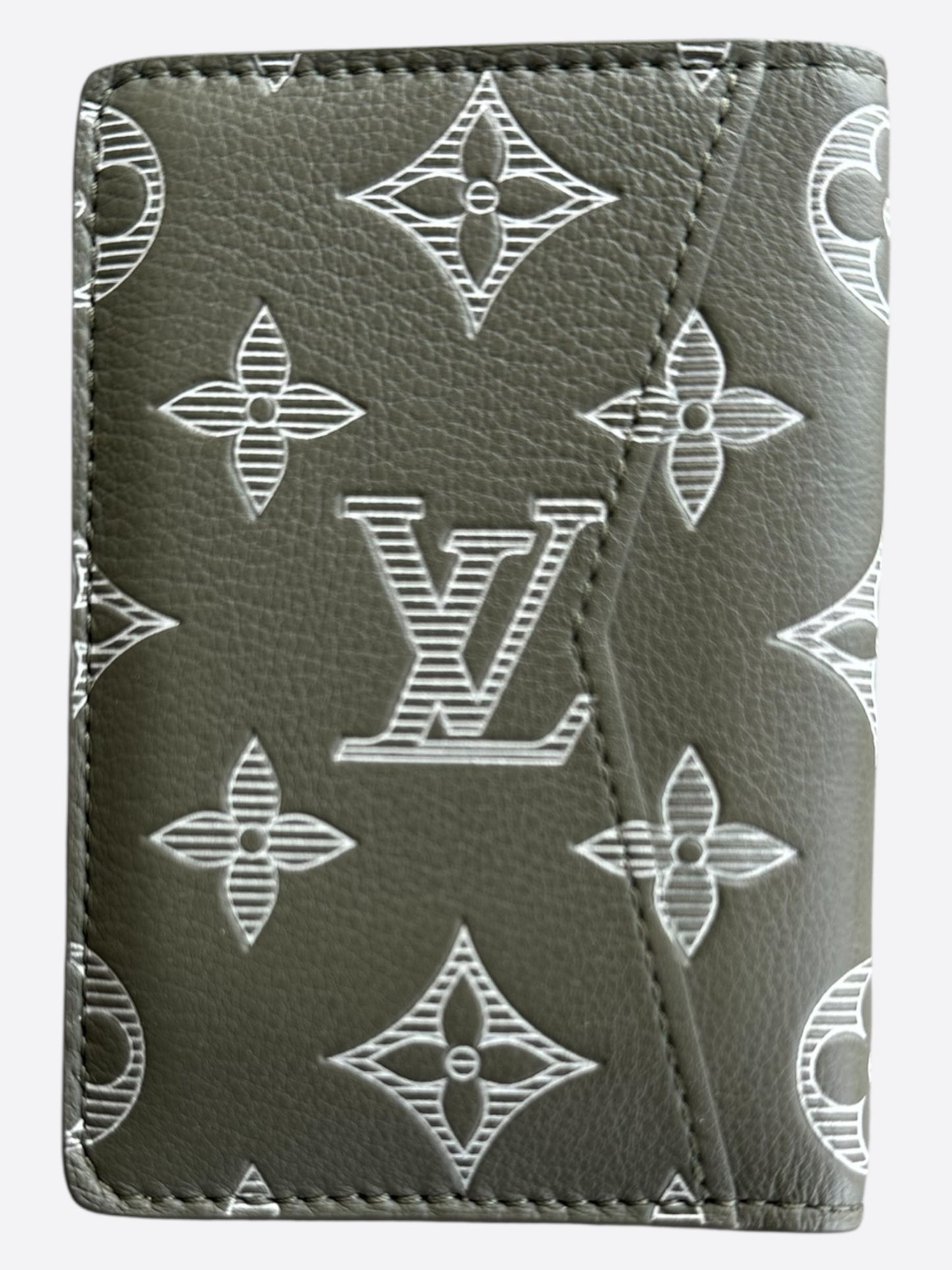 Louis Vuitton Olive Shadow Monogram Pocket Organizer