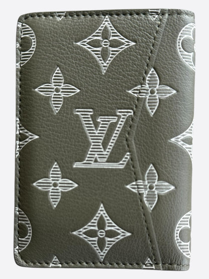 Louis Vuitton Olive Shadow Monogram Pocket Organizer
