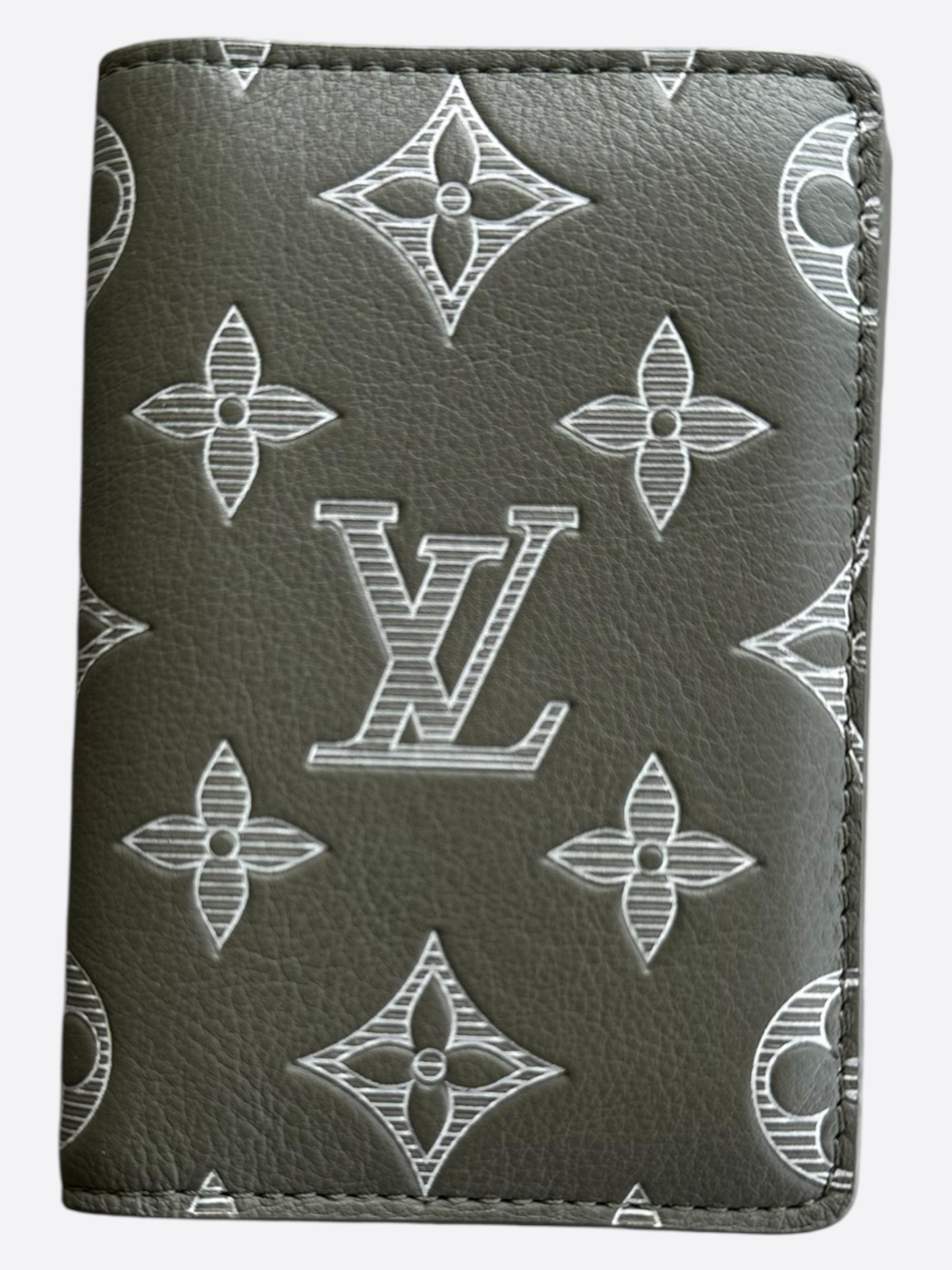 Louis Vuitton Olive Shadow Monogram Pocket Organizer