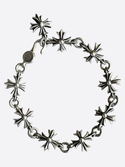 Chrome Hearts Silver Cut Out Plus Bracelet