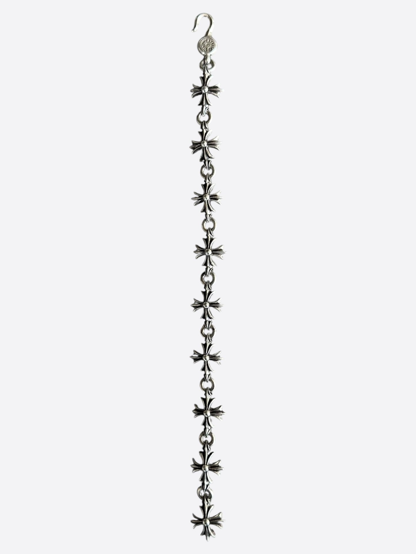 Chrome Hearts Silver Cut Out Plus Bracelet