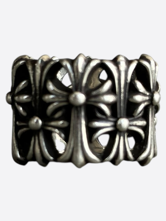 Chrome Hearts Silver Cemetery Ring