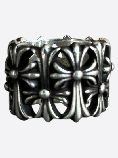 Chrome Hearts Silver Cemetery Ring