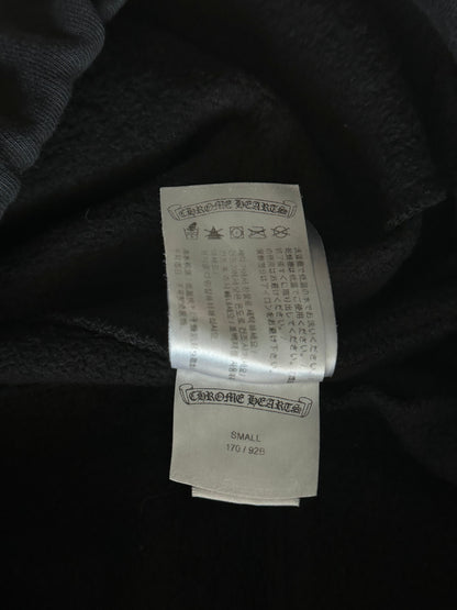Chrome Hearts Black & White Horseshoe Logo Sweatpants