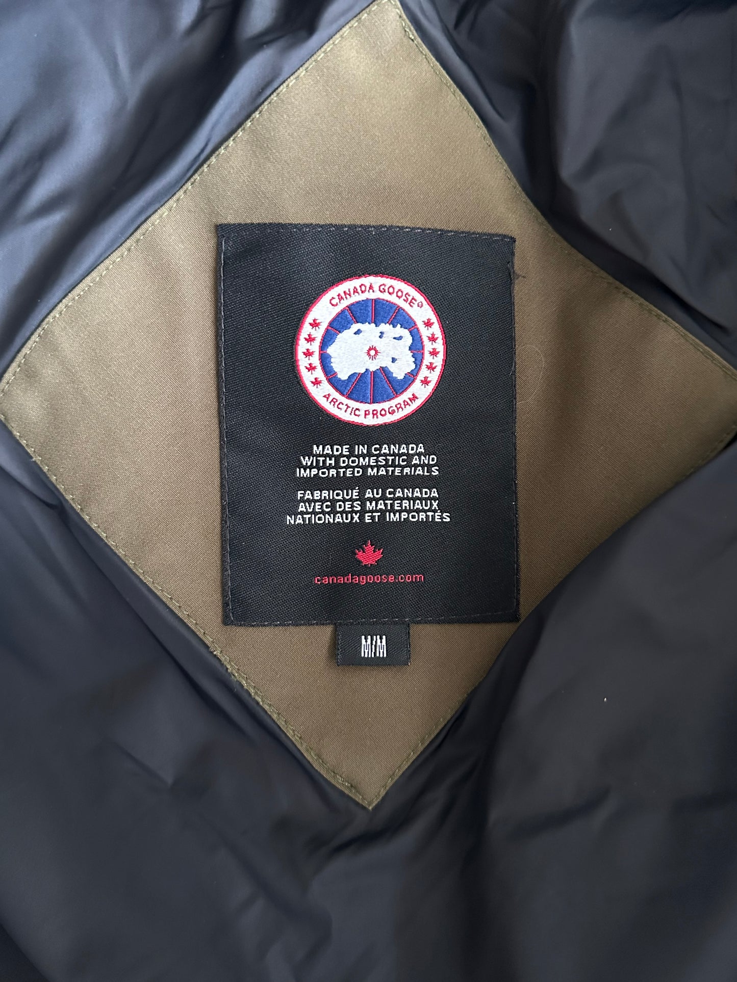 Canada Goose Military Green Carson Men's Jacket