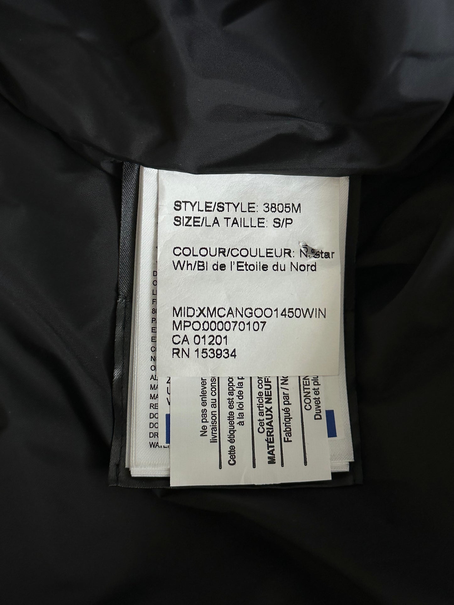 Canada Goose North Star White Carson Men's Jacket
