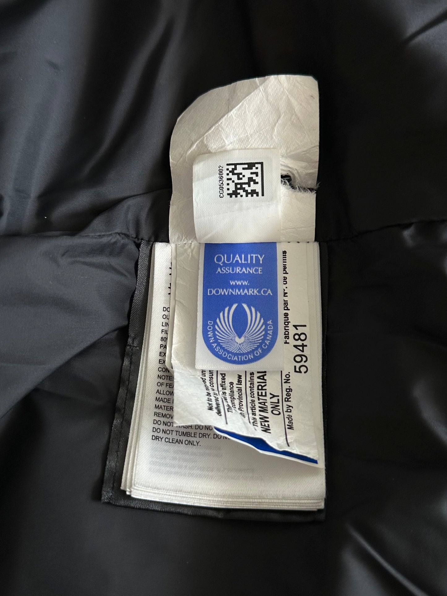Canada Goose Black Carson Men's Jacket
