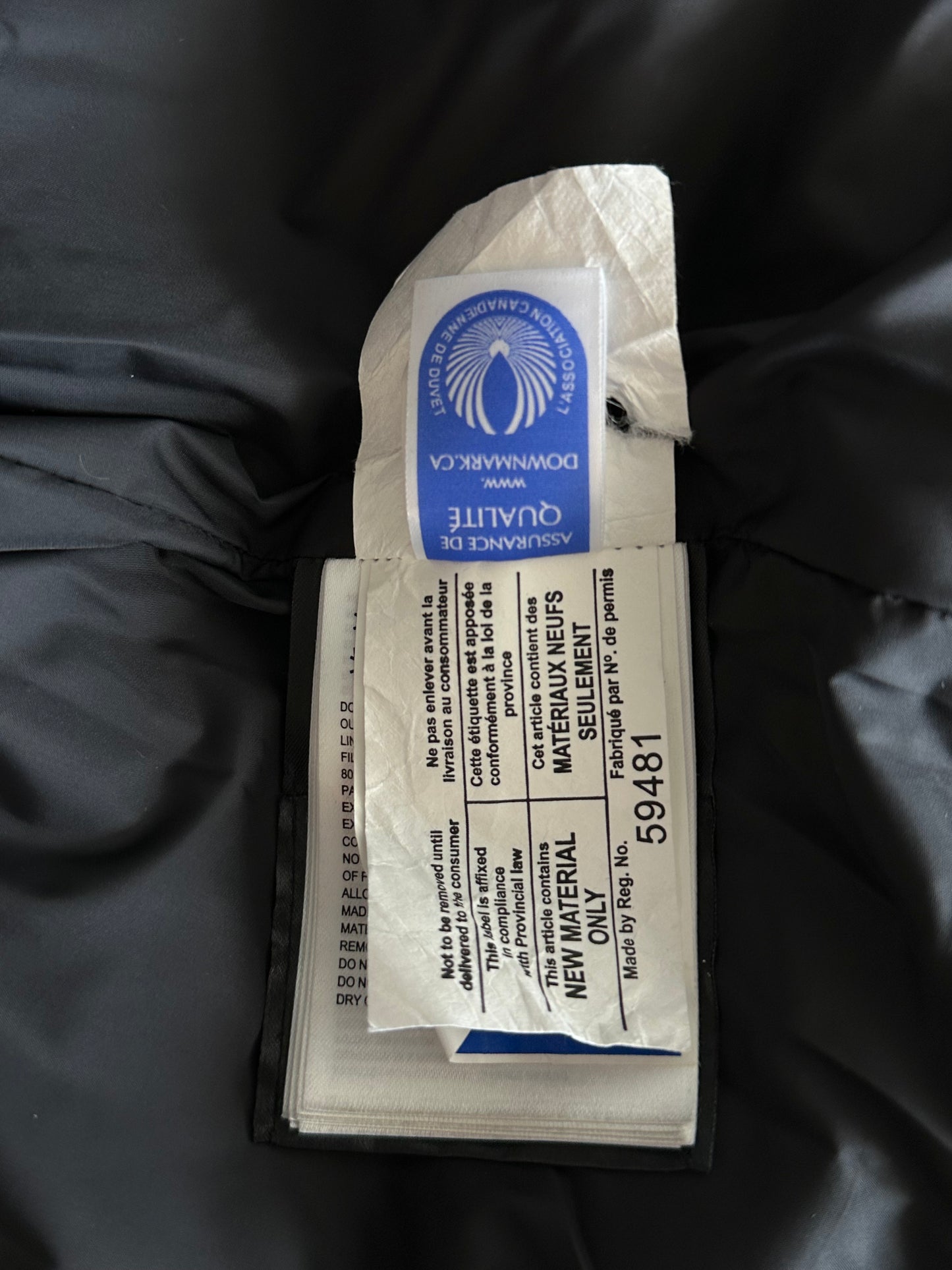 Canada Goose Black Carson Men's Jacket