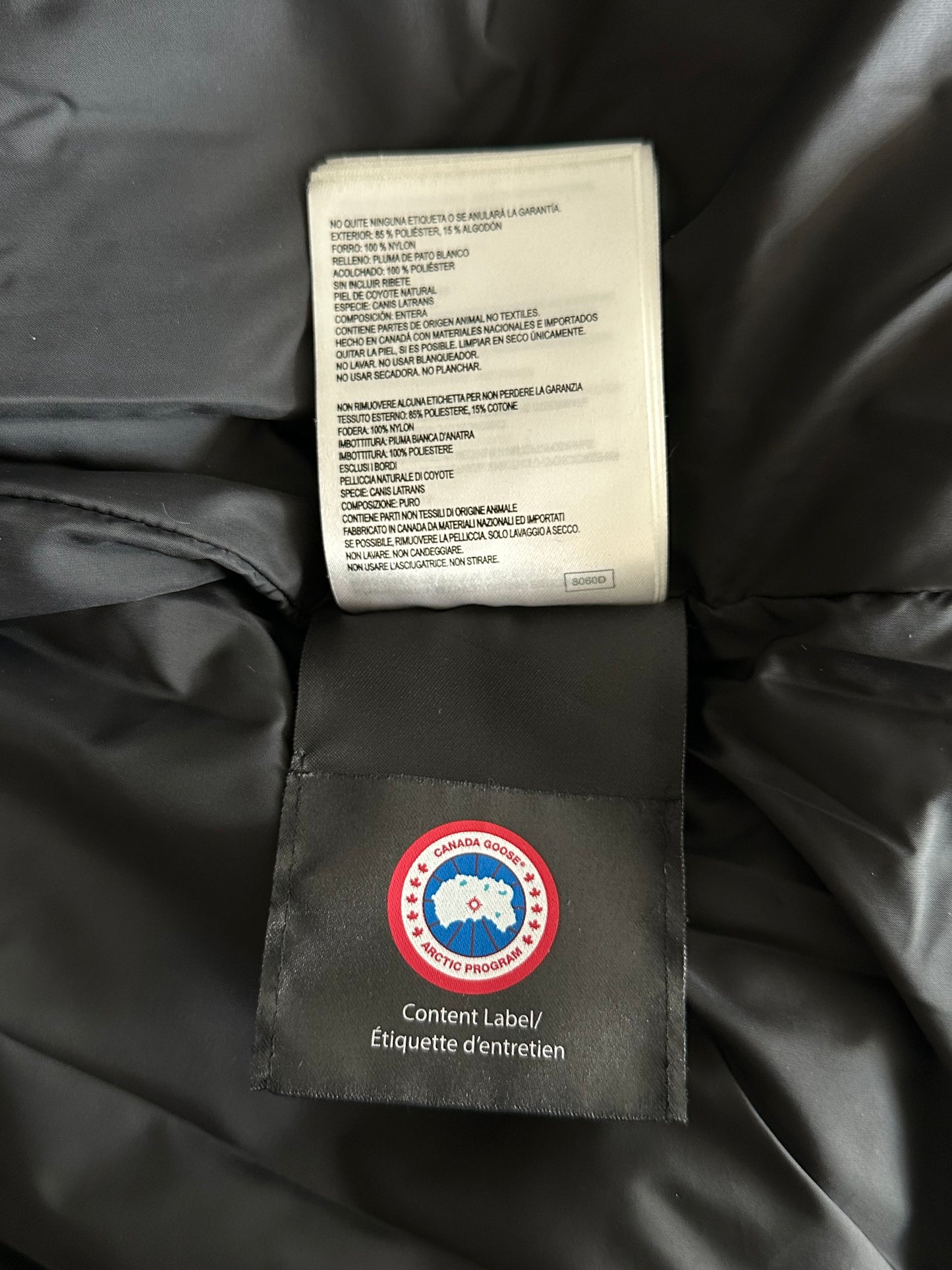 Canada Goose Black Carson Men's Jacket