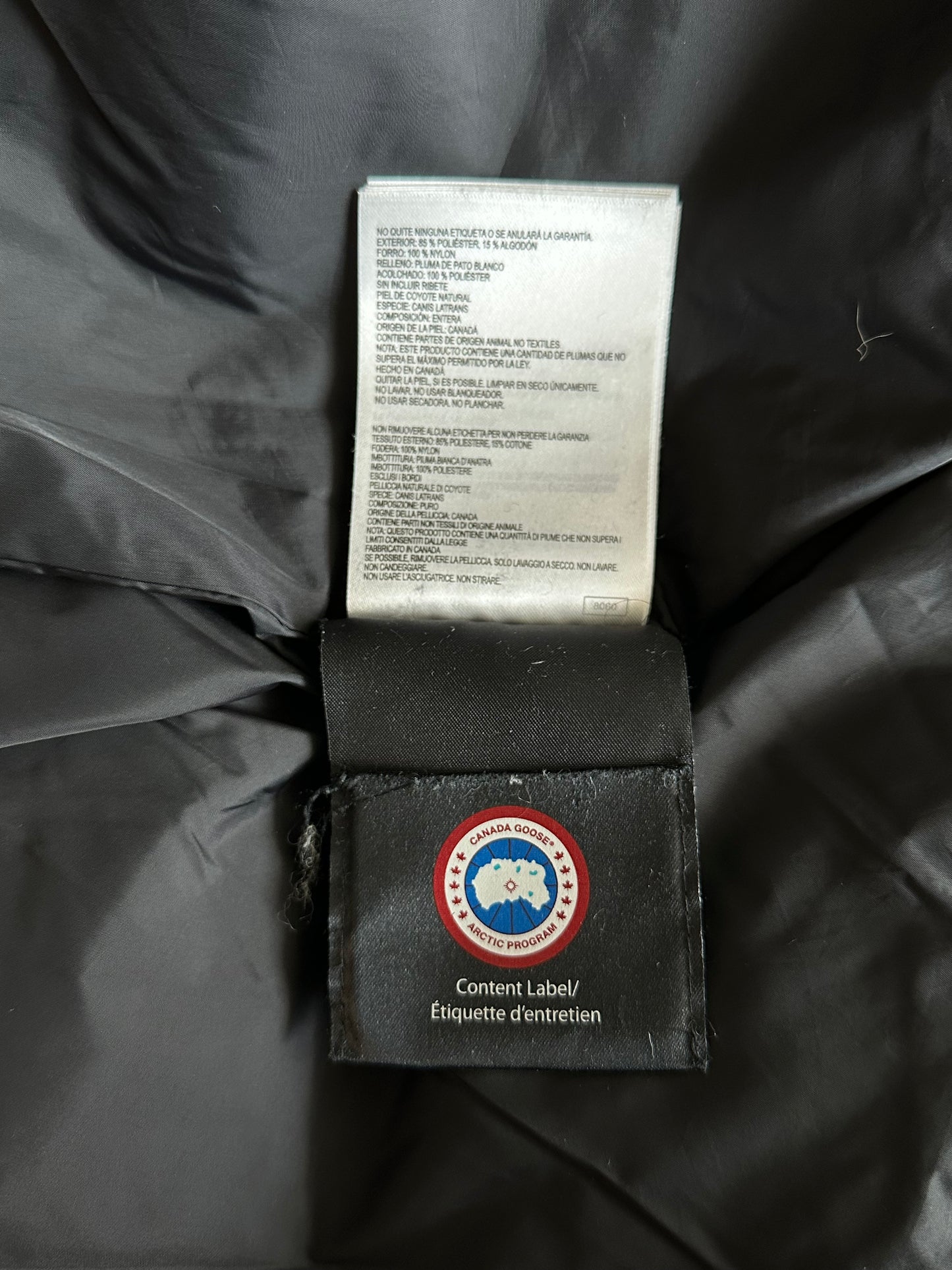 Canada Goose Black Carson Men's Jacket