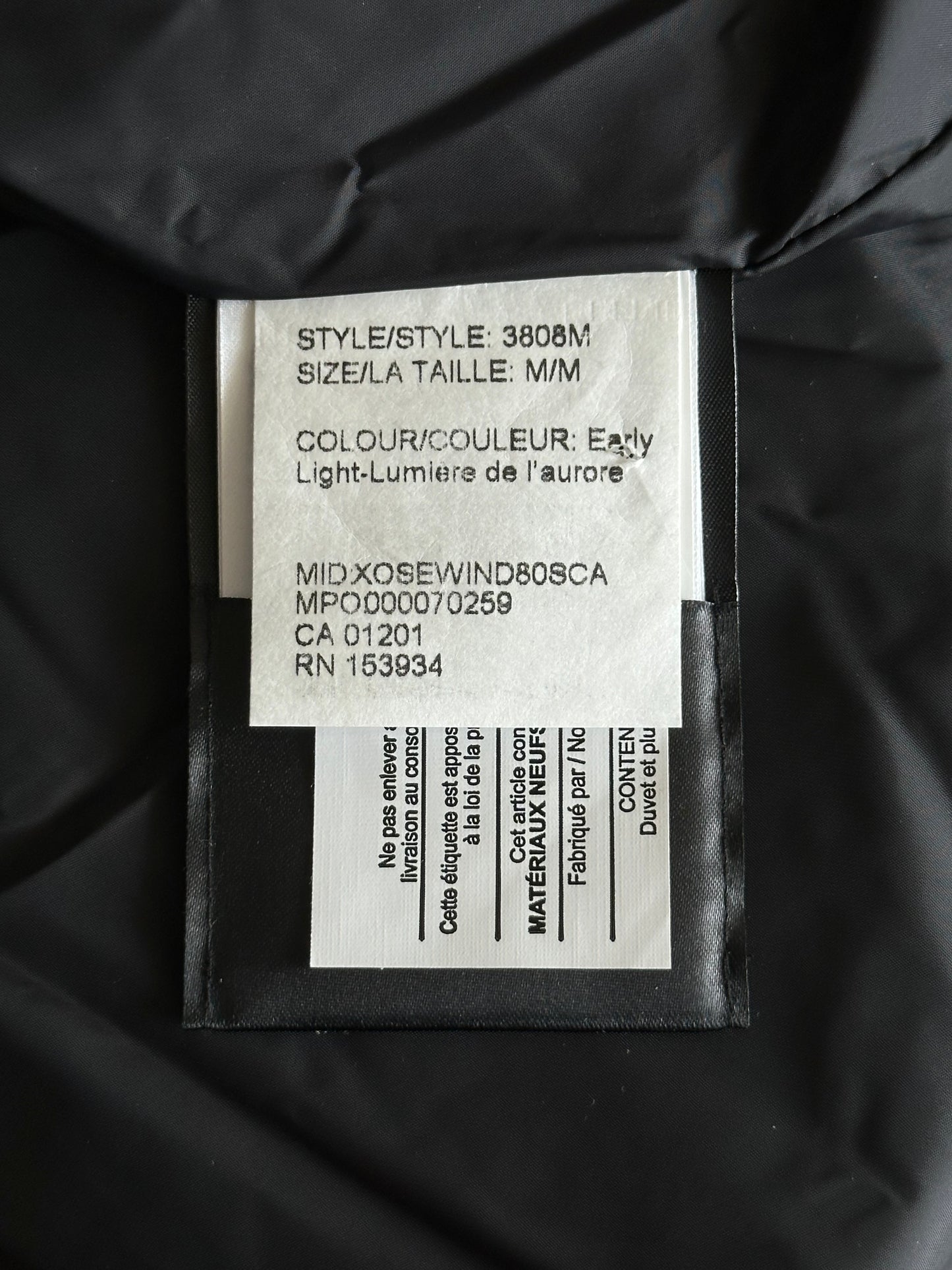 Canada Goose Early Light Wyndham Men's Jacket