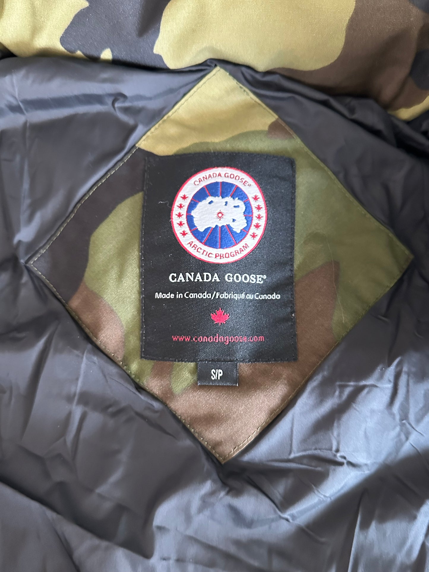 Canada Goose Camouflage Wyndham Men's Jacket