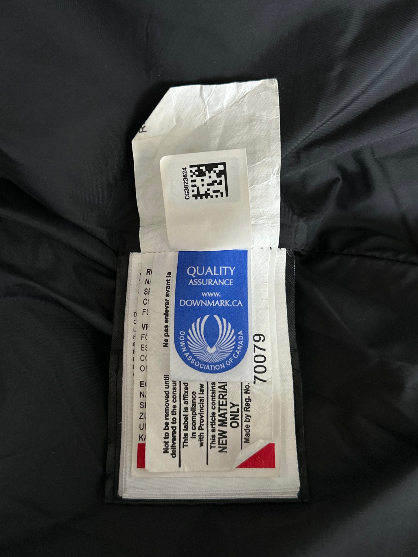 Canada Goose Black Carson Men's Jacket