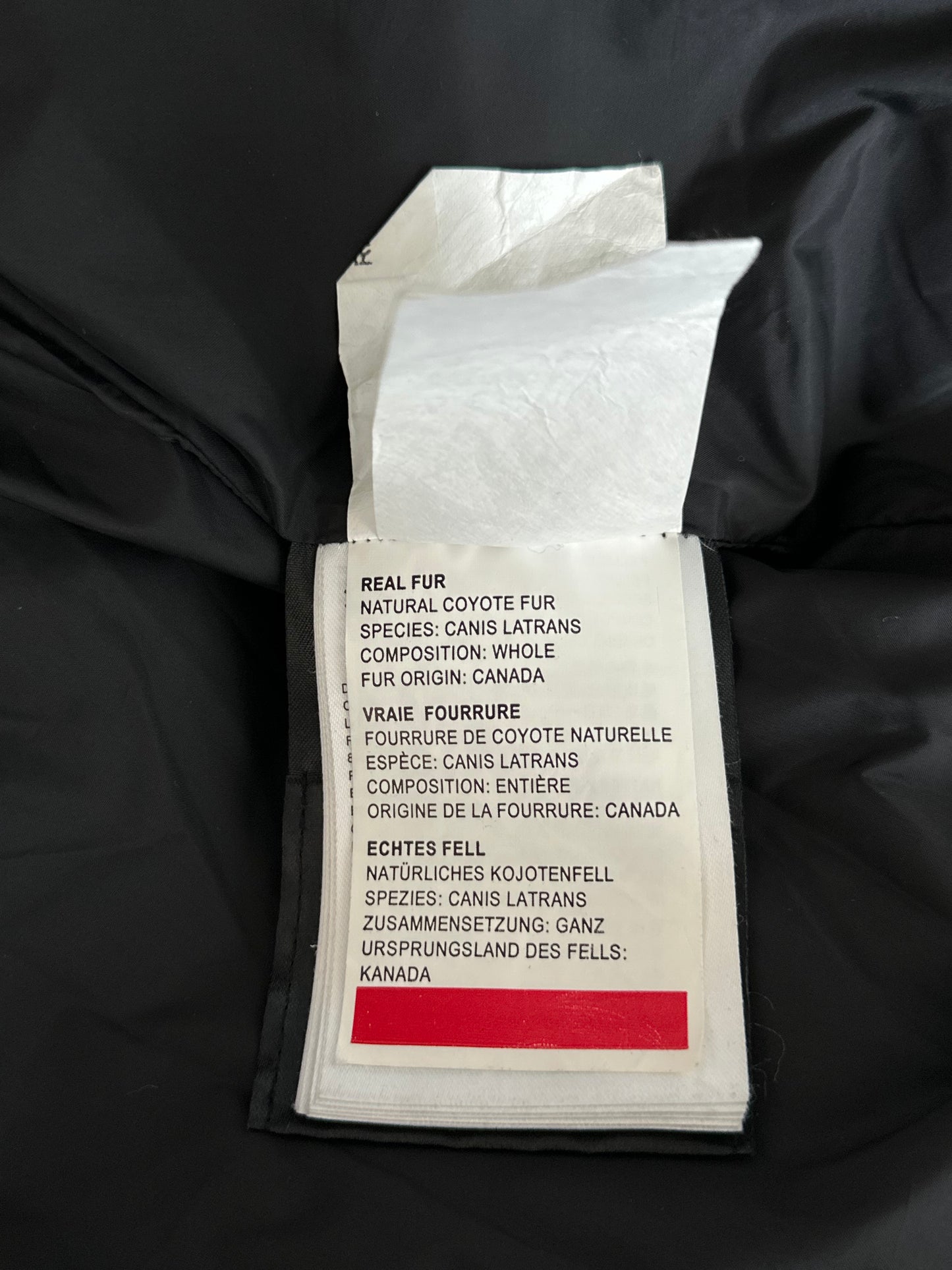 Canada Goose Black Carson Men's Jacket