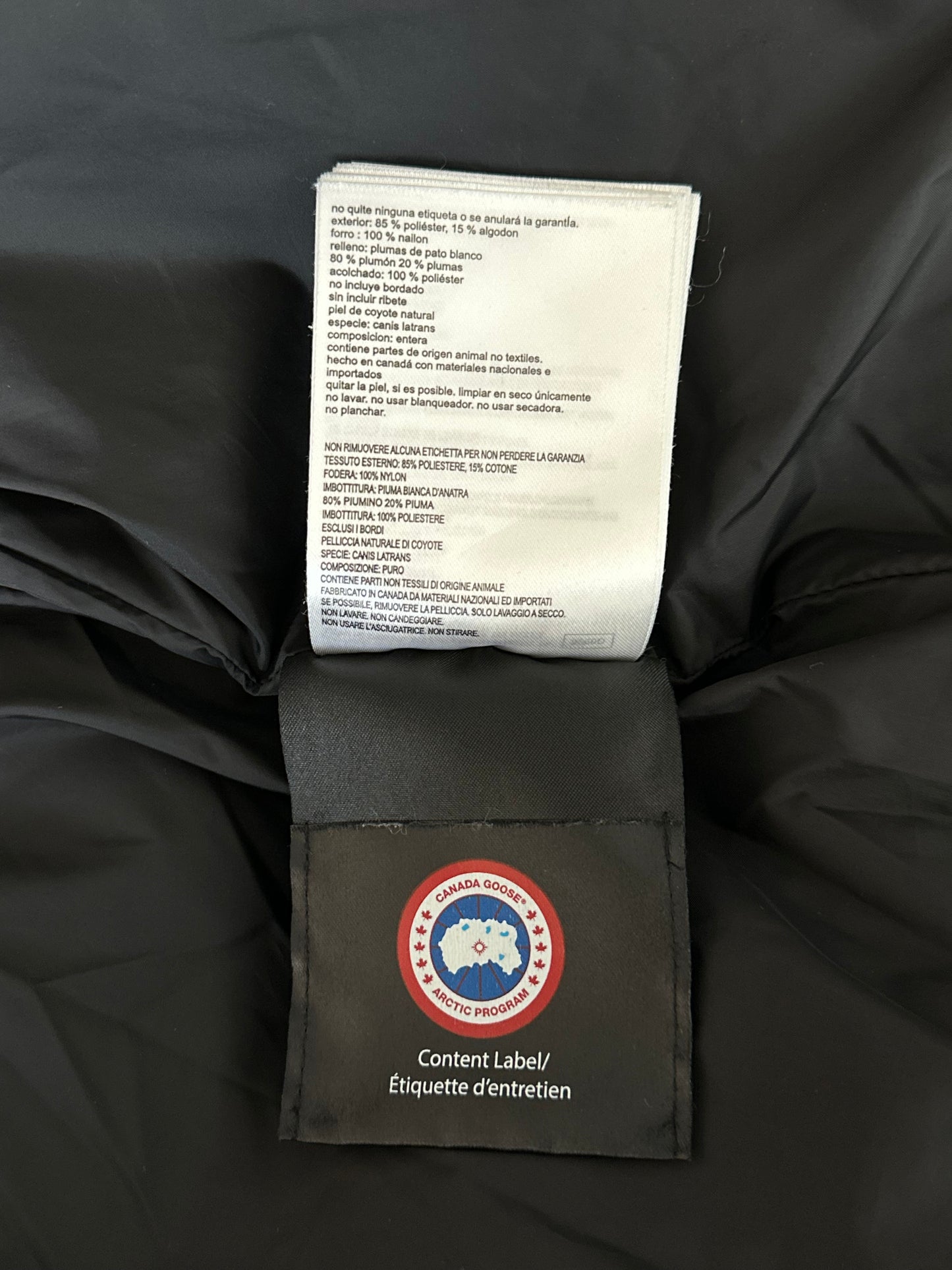 Canada Goose Black Carson Men's Jacket