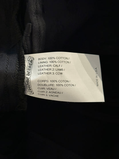 Chrome Hearts Black Camouflage Cross Patch Chino Pants