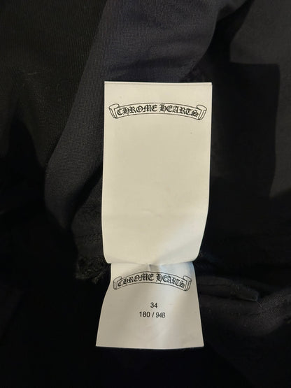 Chrome Hearts Black Camouflage Cross Patch Chino Pants