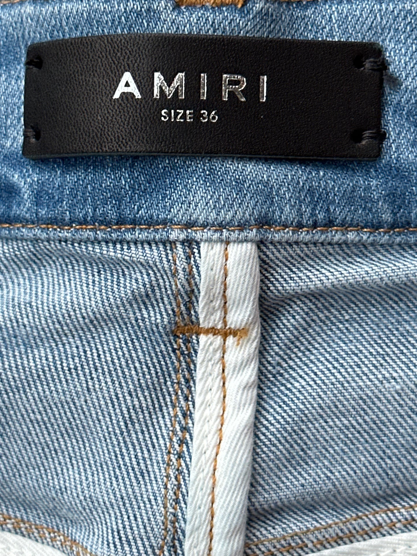 Amiri Indigo Stack Jeans