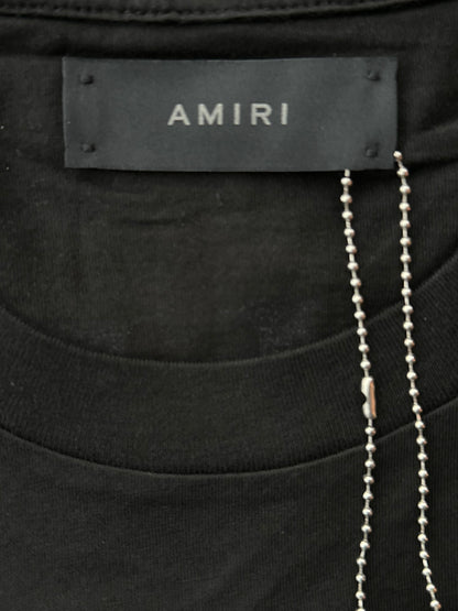 Amiri Black & Red Chicago Exclusive Bones T-Shirt