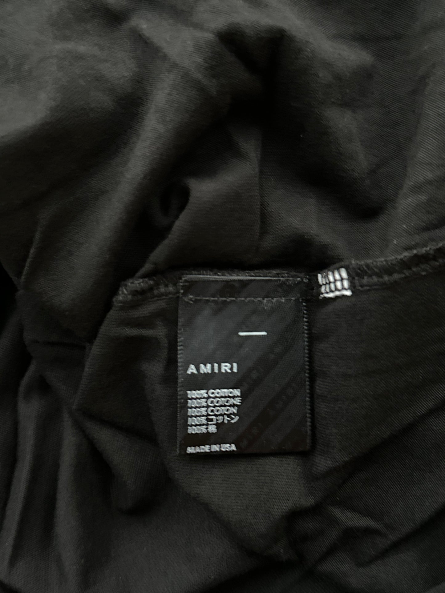 Amiri Black & Red Chicago Exclusive Bones T-Shirt