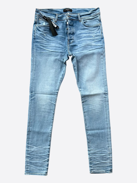 Amiri Indigo Stack Jeans