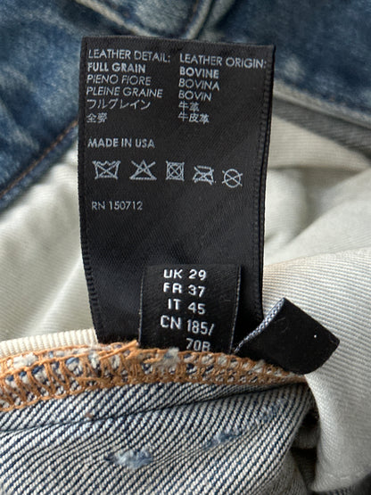 Amiri Tiger Patch Thrasher Jeans