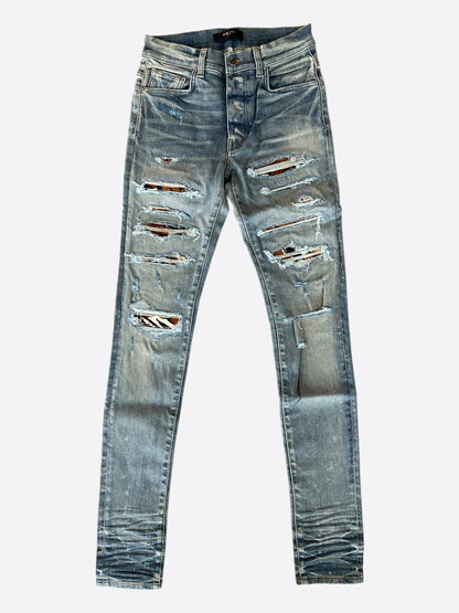 Amiri Tiger Patch Thrasher Jeans