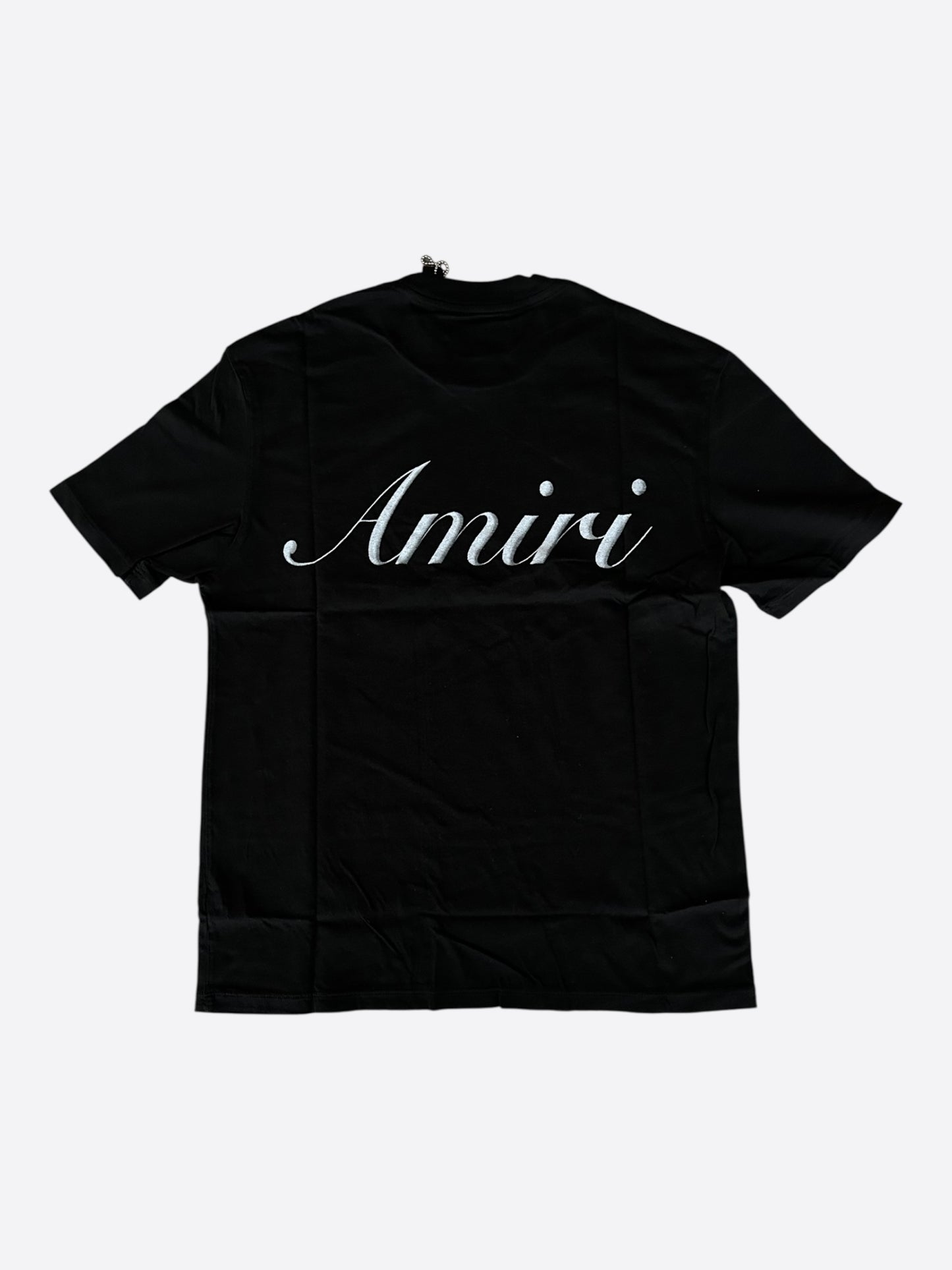 Amiri Black & White Script Logo T-Shirt