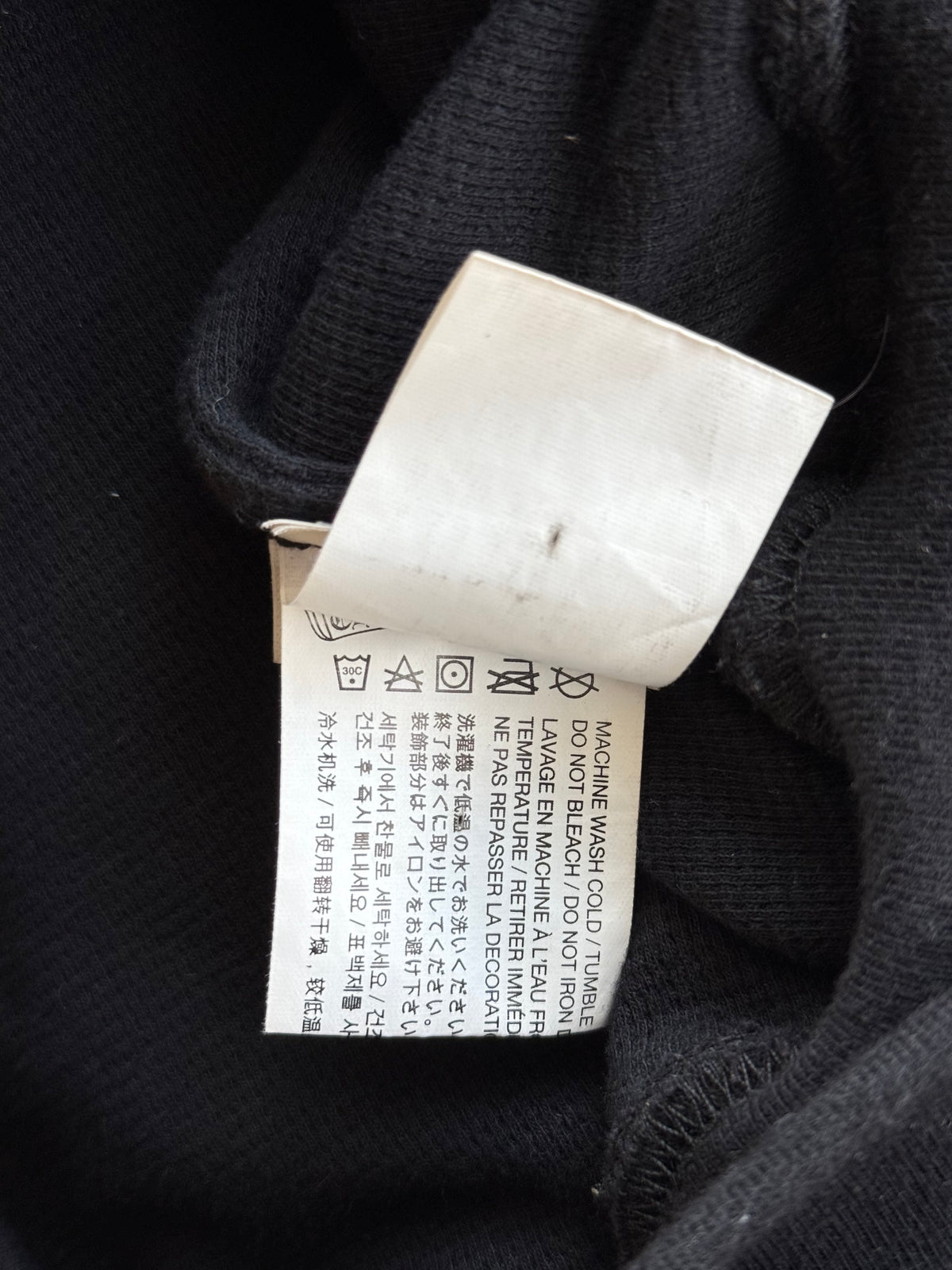 Chrome Hearts Black & White Los Angeles Floral Horseshoe Logo Zip Up Hoodie