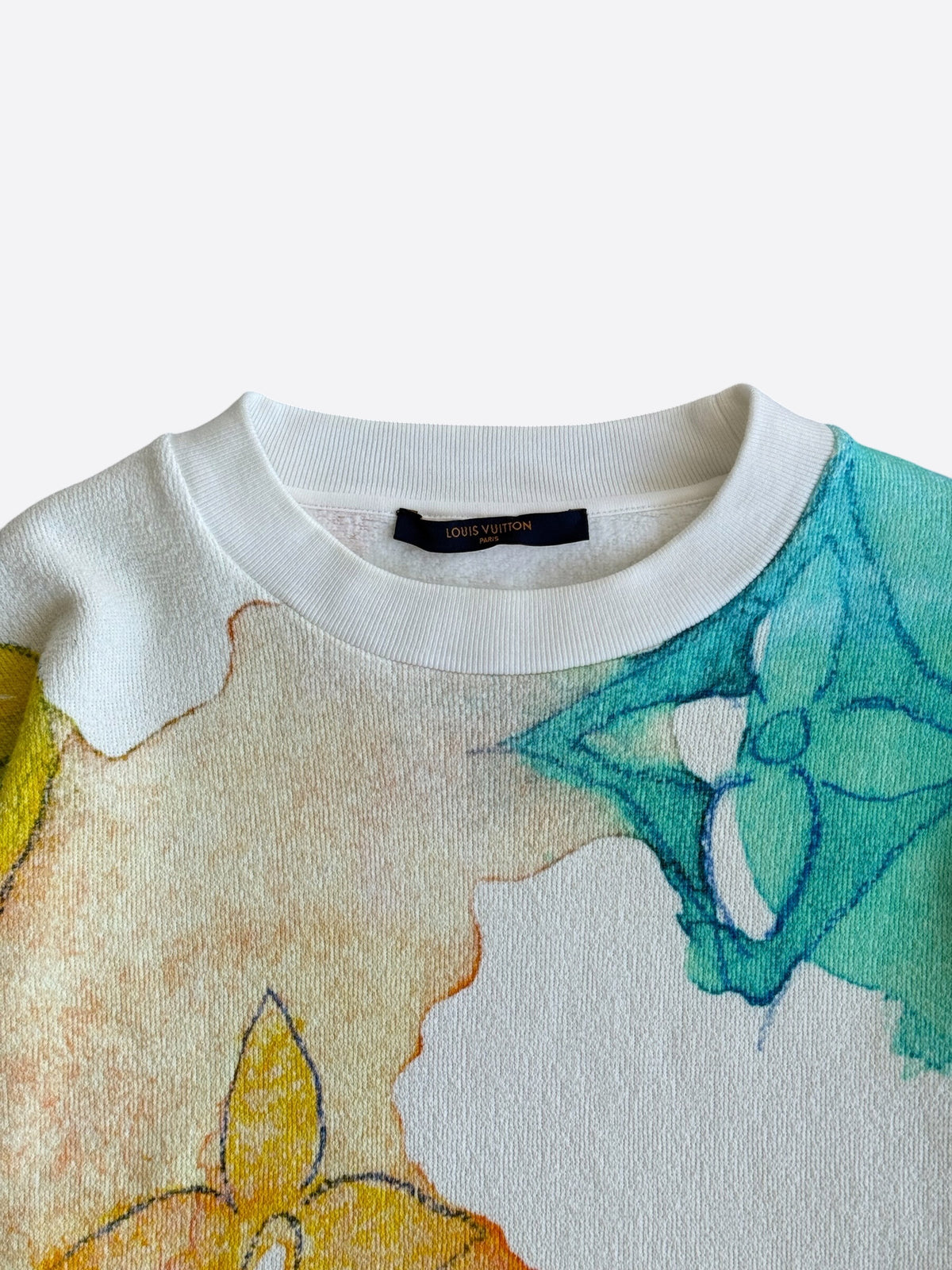 Louis Vuitton Multicolor Watercolor Monogram Sweater