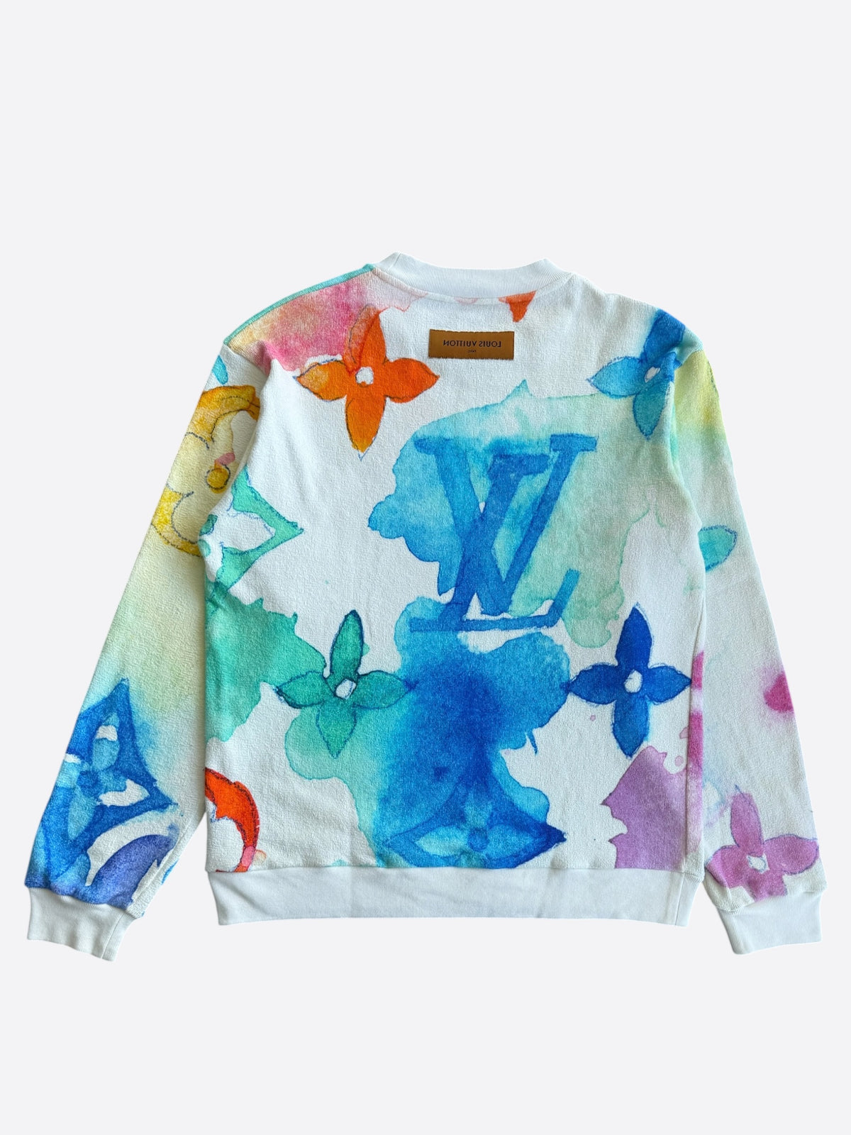 Louis Vuitton Multicolor Watercolor Monogram Sweater