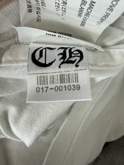 Chrome Hearts White & Black Foti Dog Graphic T-Shirt