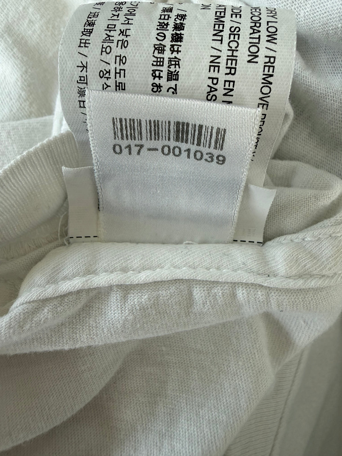 Chrome Hearts White & Black Foti Dog Graphic T-Shirt