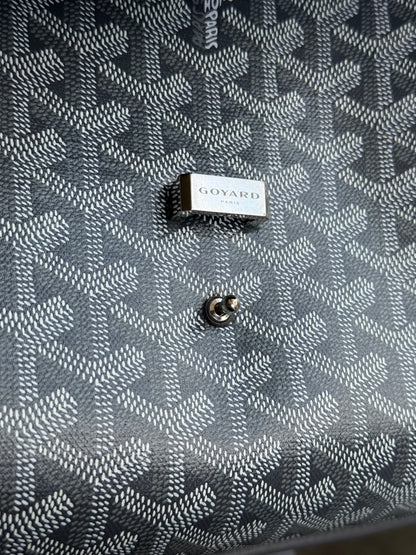 Goyard Grey Coursier Messenger Bag
