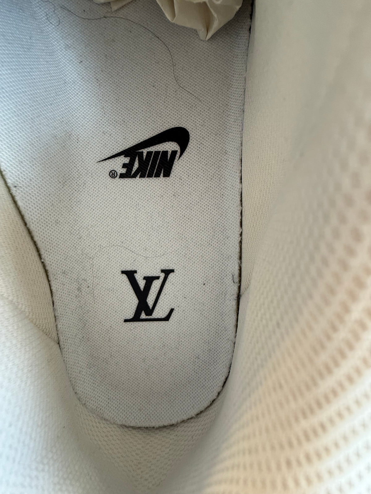 Louis Vuitton Green Air Force 1 Monogram Sneakers