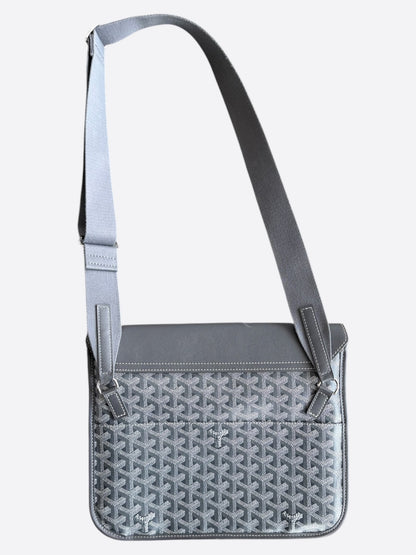 Goyard Grey Coursier Messenger Bag
