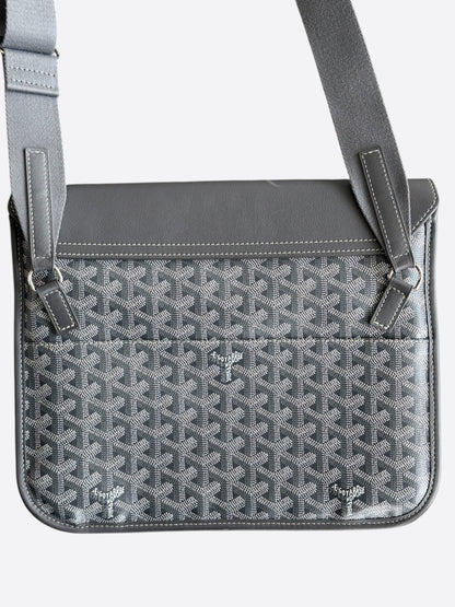 Goyard Grey Coursier Messenger Bag