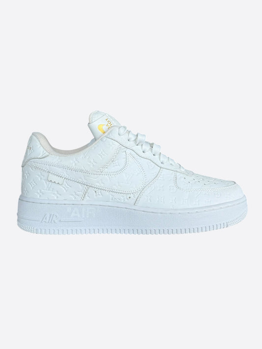 Louis Vuitton Nike White Monogram Air Force 1