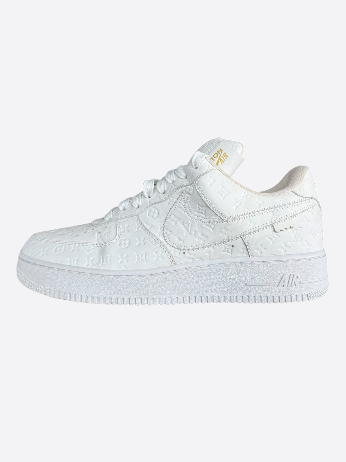 Louis Vuitton Nike White Monogram Air Force 1