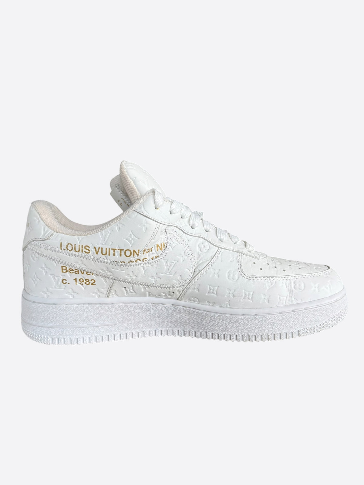 Louis Vuitton Nike White Monogram Air Force 1