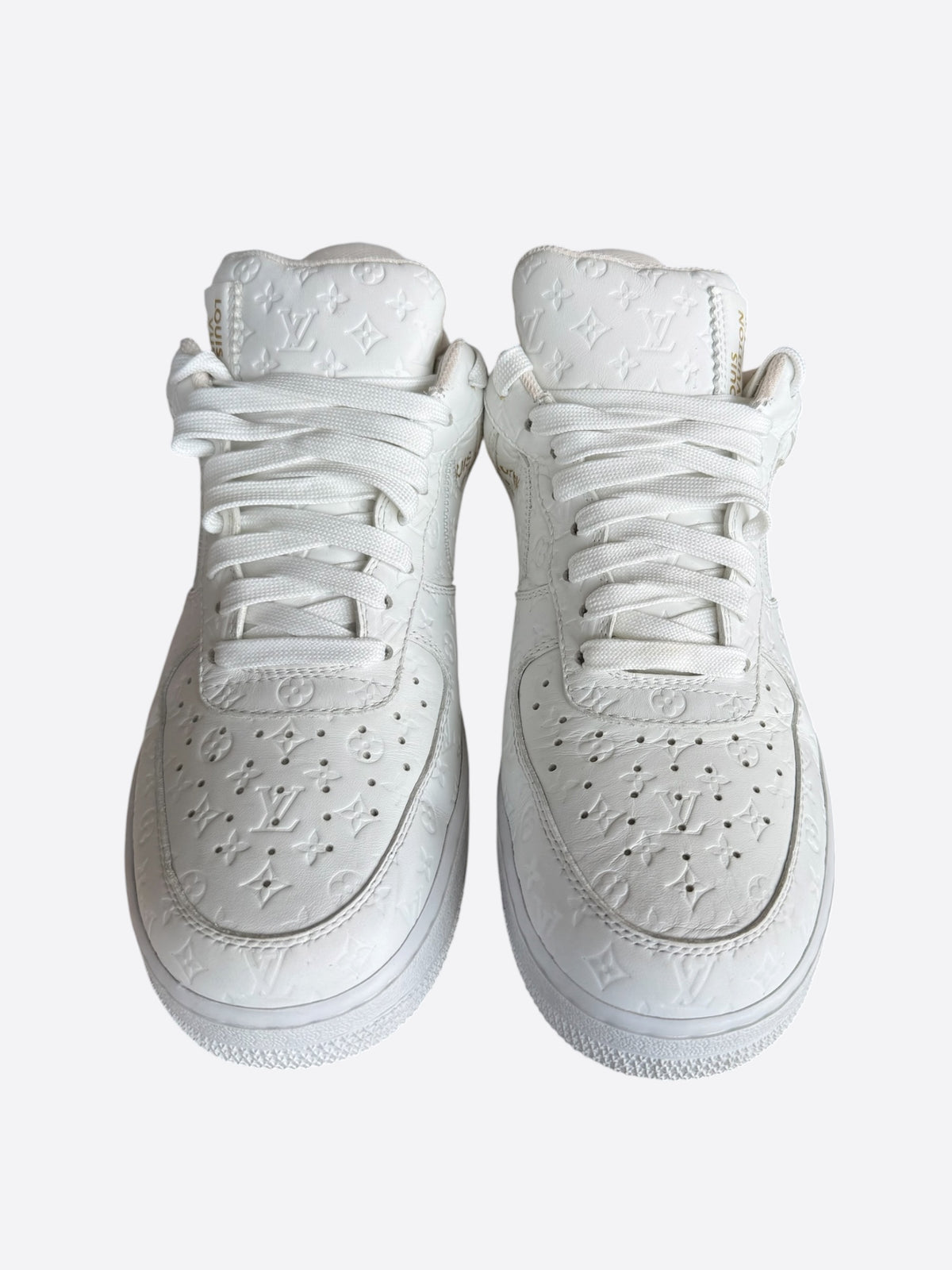 Louis Vuitton Nike White Monogram Air Force 1