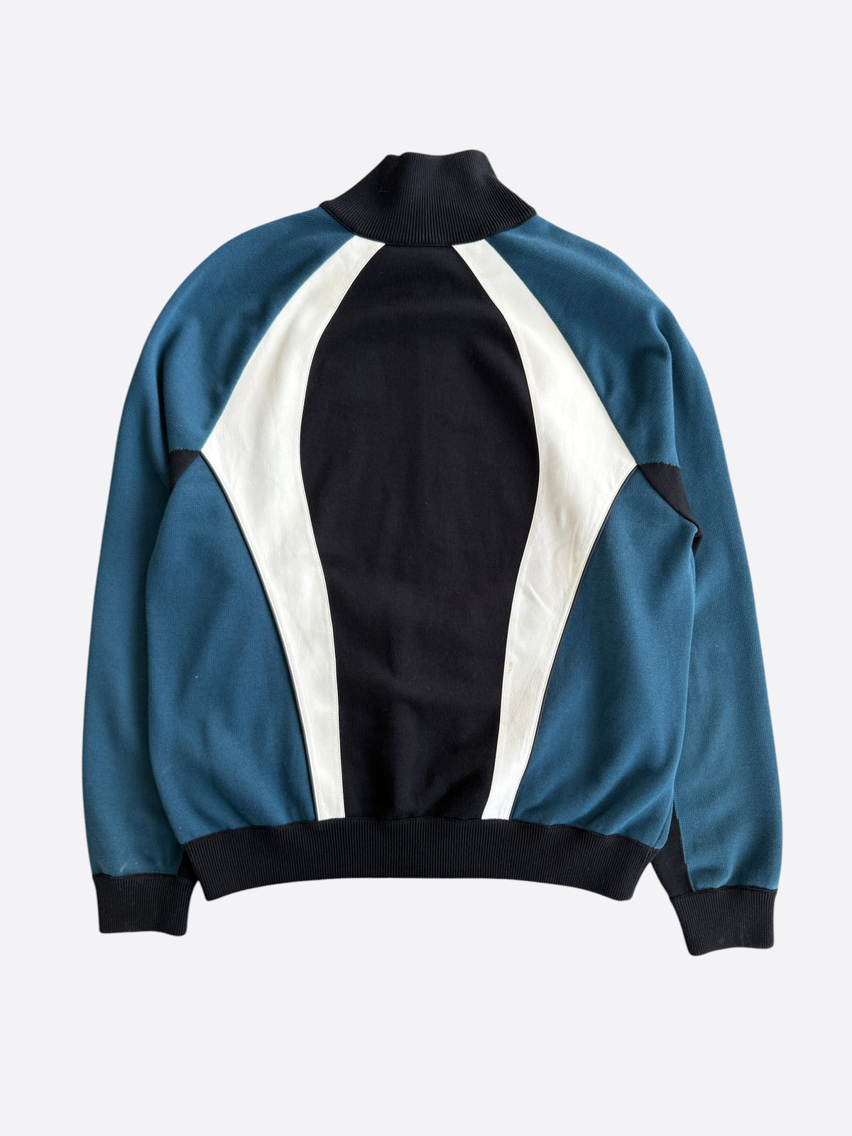 Louis Vuitton Blue, White & Black Logo Track Jacket