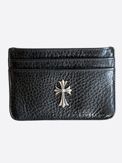 Chrome Hearts Black & Silver Cross Cardholder