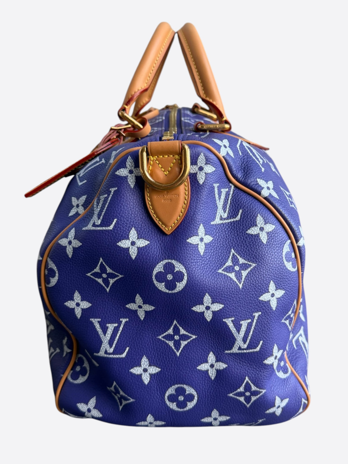Louis Vuitton Purple & White Monogram P9 Speedy 40