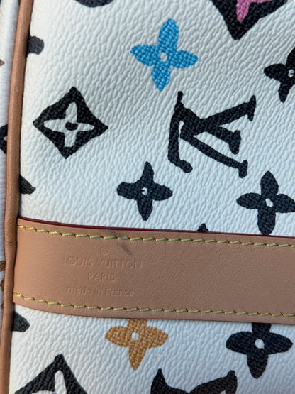 Louis Vuitton Tyler The Creator Cream & Multicolor Monogram Keepall 50